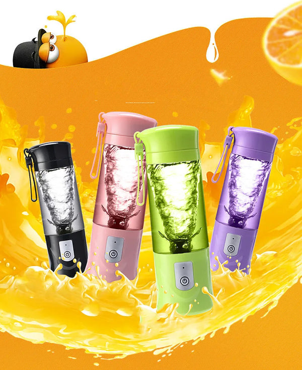 Electric portable household juicer